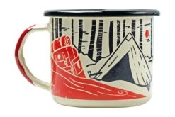 Knivesandtools Enamel Mug E-MG-S-01, Small 8 Cm, Emaille-Tasse