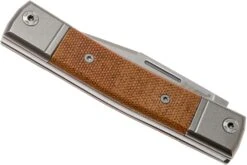 LionSteel BestMan BM1 CVN Natural Canvas Micarta Slipjoint Taschenmesser -Böker || Spyderco || Cold Steel Verkaufsgeschäft LI BM1 CVN 04 lionsteel