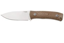 LionSteel M4-CVN M390, Natural Canvas Micarta