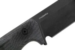 Lionsteel T6 Old Black, Canvas Micarta Schwarz T6B-CVB Feststehendes Messer -Böker || Spyderco || Cold Steel Verkaufsgeschäft LI T6B CVB 05 lionsteel