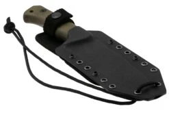 Lionsteel T6 Old Black, Canvas Micarta Grün T6B-CVG Feststehendes Messer -Böker || Spyderco || Cold Steel Verkaufsgeschäft LI T6B CVG 06 lionsteel