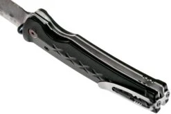 Mcusta MC-161D Fusion, Black, Schwarzer Aluminiumgriff / Damastklinge -Böker || Spyderco || Cold Steel Verkaufsgeschäft MC161D 05 mcusta v201909