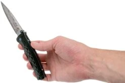 Mcusta MC-161D Fusion, Black, Schwarzer Aluminiumgriff / Damastklinge -Böker || Spyderco || Cold Steel Verkaufsgeschäft MC161D 08 mcusta v201909