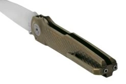 MKM Miura Bronze Titanium, Satin MI-TBR Taschenmesser, Simone Tonolli Design -Böker || Spyderco || Cold Steel Verkaufsgeschäft MMK MI TBR 04 mkm