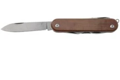 MKM Malga 6 MP06MAG-NC Magnacut Natural Canvas Micarta, Taschenmesser