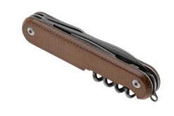 MKM Malga 6 MP06MAG-NC Magnacut Natural Canvas Micarta, Taschenmesser -Böker || Spyderco || Cold Steel Verkaufsgeschäft MMK MP06MAG NC 07 mkm