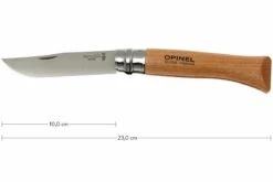 Opinel Taschenmesser Nr. 10, RVS, 10 Cm