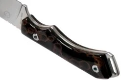 QSP Knife Workaholic QS124-C SK03 Raffir Noble Bronze Moon Feststehendes Messer -Böker || Spyderco || Cold Steel Verkaufsgeschäft QS124 C 04 qsp