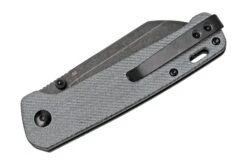 QSP Knife Penguin QS130-B2 Denim Micarta, Blackwashed Taschenmesser -Böker || Spyderco || Cold Steel Verkaufsgeschäft QS130 B2 04 qsp