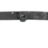 QSP Knife Penguin QS130-U Geschredderte Carbonfaser G10, Blackwashed, Taschenmesser