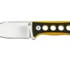 QSP Knife Canary QS141-A1 Stonewashed, Black Yellow G10, Halsmesser