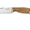 Real Steel Furrier Harpoon Olive Wood 3612W Feststehendes Messer, Ivan Braginets Design