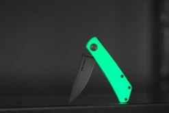 Real Steel Luna 7001GK Glow In The Dark Green, Knivesandtools Exclusive Slipjoint-Taschenmesser -Böker || Spyderco || Cold Steel Verkaufsgeschäft RL7001GK 07 realsteel