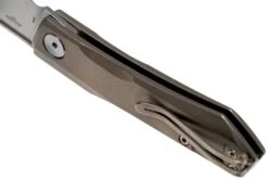 Real Steel Solis 7061S Beadblast Titanium, Silver, Slipjoint Taschenmesser, Poltergeist Design -Böker || Spyderco || Cold Steel Verkaufsgeschäft RL7061S 05 real steel