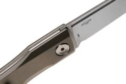 Real Steel Solis 7061S Beadblast Titanium, Silver, Slipjoint Taschenmesser, Poltergeist Design -Böker || Spyderco || Cold Steel Verkaufsgeschäft RL7061S 06 real steel