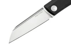 Real Steel Solis Lite, 7064SB, Black G10, Satin D2 Slipjoint-Taschenmesser -Böker || Spyderco || Cold Steel Verkaufsgeschäft RL7064SB 03 realsteel