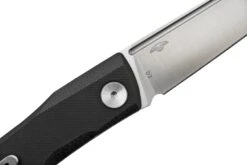 Real Steel Solis Lite, 7064SB, Black G10, Satin D2 Slipjoint-Taschenmesser -Böker || Spyderco || Cold Steel Verkaufsgeschäft RL7064SB 05 realsteel