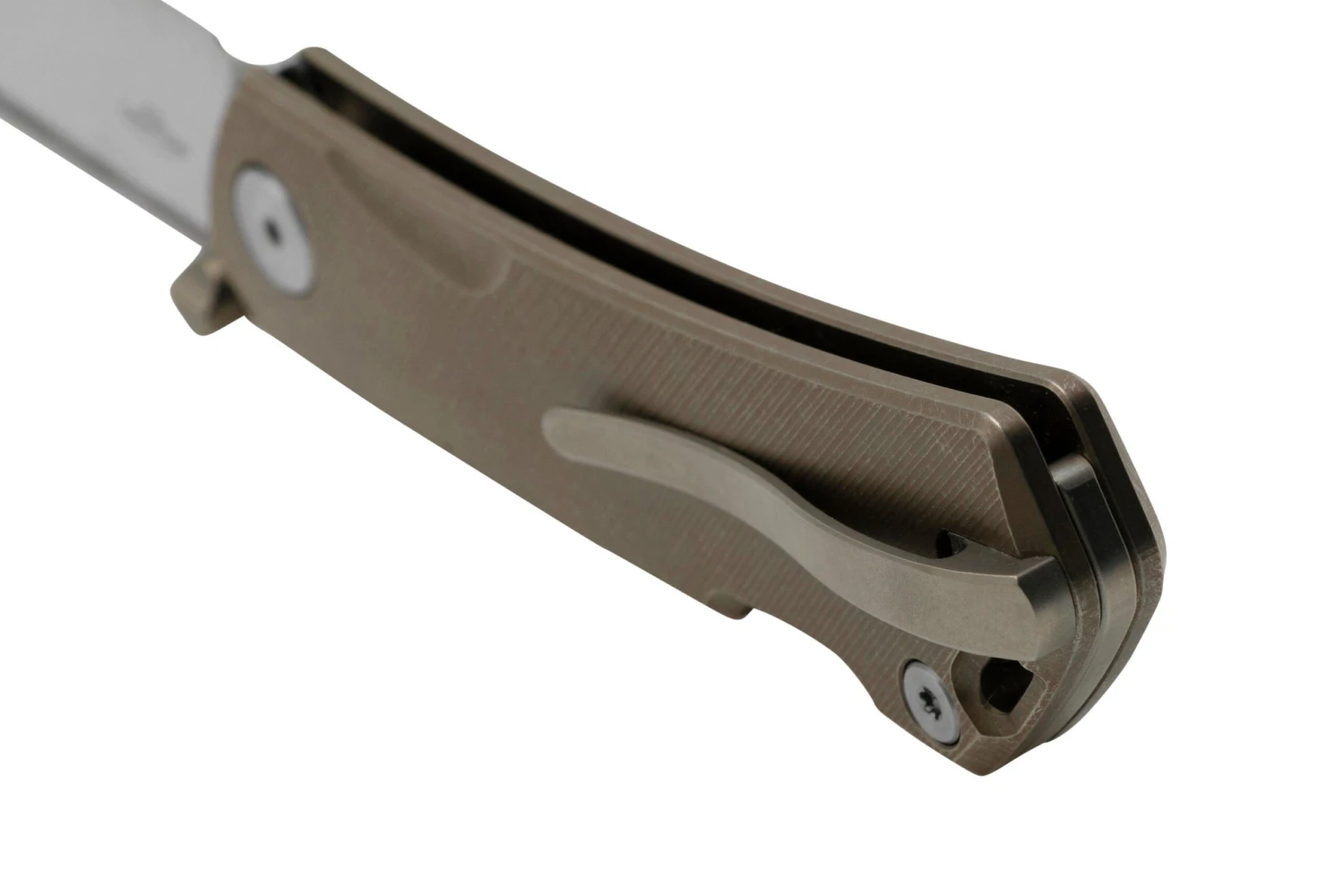 Real Steel Luna Maius Titanium Tan Bronze 7092, Taschenmesser 4 Real Steel Luna Maius Titanium Tan Bronze 7092, Taschenmesser – Bild 4