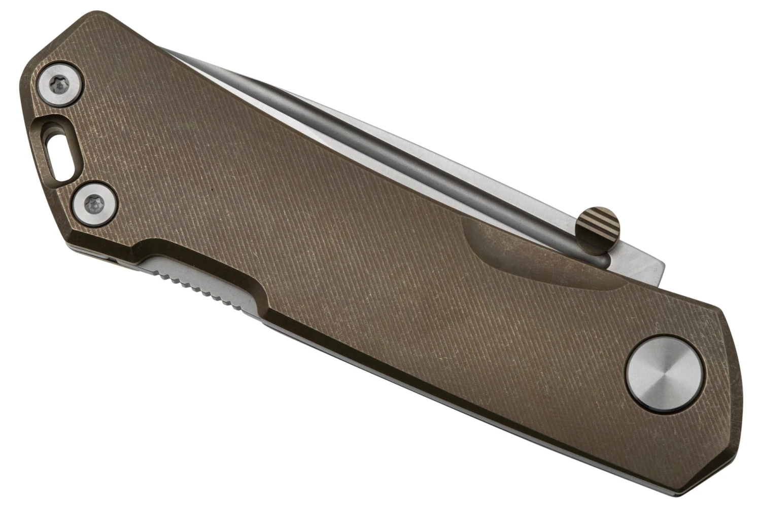 Real Steel Luna Maius Titanium Tan Bronze 7092, Taschenmesser 6 Real Steel Luna Maius Titanium Tan Bronze 7092, Taschenmesser – Bild 6