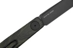 Real Steel Gslip Compact, 7865VG, Damast Pattern G10, Volcano Green, Knivesandtools Exclusive Taschenmesser -Böker || Spyderco || Cold Steel Verkaufsgeschäft RL7865VG 05 realsteel