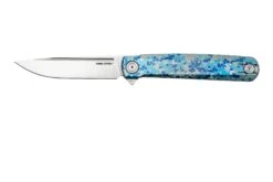 Real Steel G-Frame Blue Digicamo 7874TC09 Taschenmesser, Ostap Hel Design