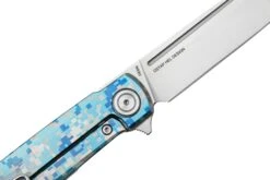 Real Steel G-Frame Blue Digicamo 7874TC09 Taschenmesser, Ostap Hel Design -Böker || Spyderco || Cold Steel Verkaufsgeschäft RL7874TC09 05 realsteel