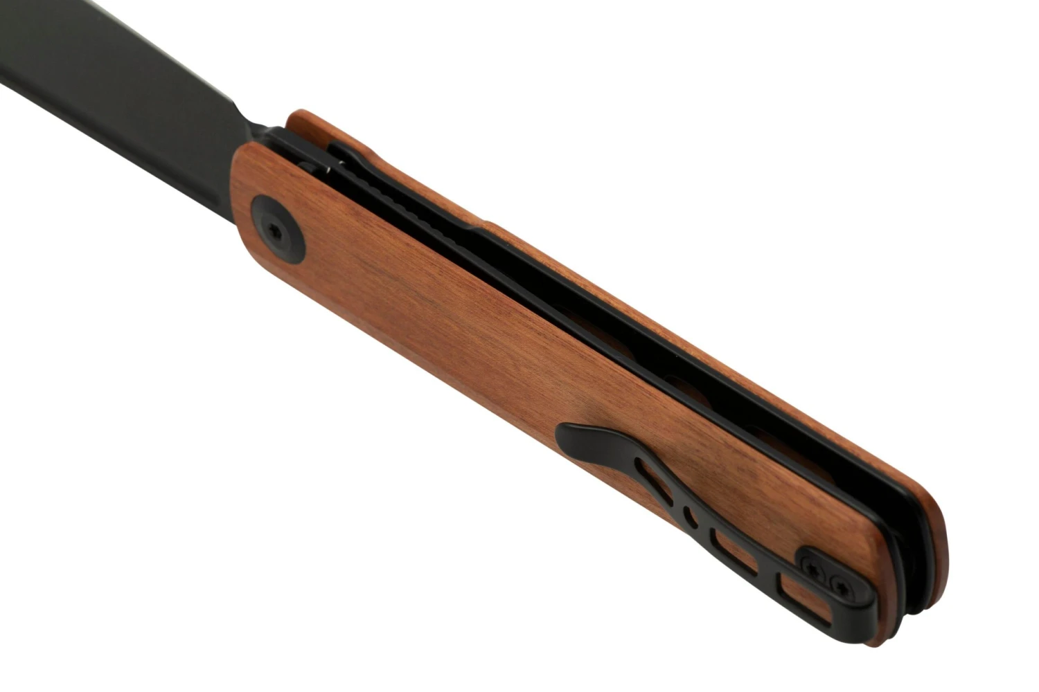 SENCUT Bronte SA08E Black Stonewashed, Cuibourtia Wood, Taschenmesser 4 SENCUT Bronte SA08E Black Stonewashed, Cuibourtia Wood, Taschenmesser – Bild 4