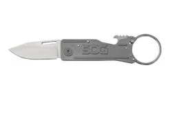 SOG Keytron, Satin, Straight KT1001-CP Schlüsselanhänger-Taschenmesser