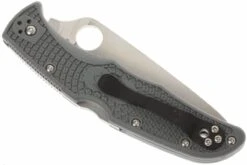 Spyderco Endura 4 C10FPGY Taschenmesser, Grau -Böker || Spyderco || Cold Steel Verkaufsgeschäft SPC10FPGY 04 spyderco endura grijs spc10fpgy d4