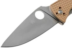 Spyderco Tenacious Lightweight C122PTN FRN Taschenmesser, Tan -Böker || Spyderco || Cold Steel Verkaufsgeschäft SPC122PTN 03 spyderco