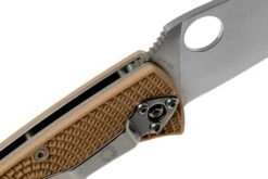 Spyderco Tenacious Lightweight C122PTN FRN Taschenmesser, Tan -Böker || Spyderco || Cold Steel Verkaufsgeschäft SPC122PTN 06 spyderco