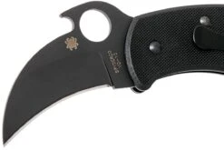 Spyderco Karahawk C170GBBK, Schwarzes Karambit Taschenmesser -Böker || Spyderco || Cold Steel Verkaufsgeschäft SPC170GBBKP 03 spyderco spc170gbbkp 03