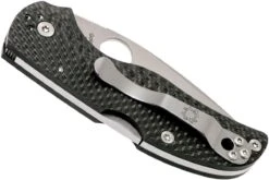 Spyderco Native 5 Fluted Carbonfaser S90V C41CFFP5 Taschenmesser -Böker || Spyderco || Cold Steel Verkaufsgeschäft SPC41CFFP5 04 spyderco spc41cffp5 04