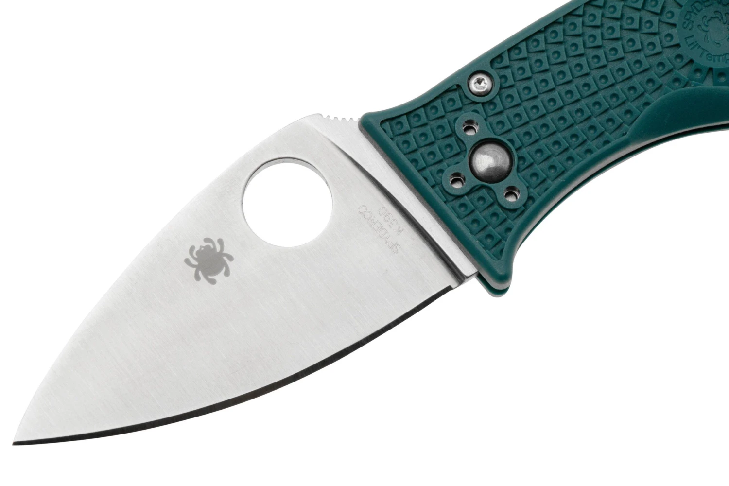 Spyderco Lil Temperance 3 Lightweight K390 C69PBL3K390 Taschenmesser, Sal Glesser Design 3 Spyderco Lil Temperance 3 Lightweight K390 C69PBL3K390 Taschenmesser, Sal Glesser Design – Bild 3