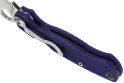 Spyderco Paramilitary 2 S110V C81GPDBL2 Taschenmesser, Dunkelblau -Böker || Spyderco || Cold Steel Verkaufsgeschäft SPC81GPDBL2 05 spyderco paramilitary 2 dark blue spc81gpdbl2 05