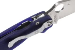 Spyderco Paramilitary 2 S110V C81GPDBL2 Taschenmesser, Dunkelblau -Böker || Spyderco || Cold Steel Verkaufsgeschäft SPC81GPDBL2 06 spyderco paramilitary 2 dark blue spc81gpdbl2 06