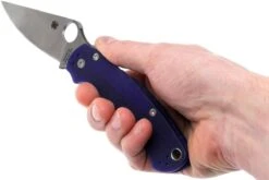 Spyderco Paramilitary 2 S110V C81GPDBL2 Taschenmesser, Dunkelblau -Böker || Spyderco || Cold Steel Verkaufsgeschäft SPC81GPDBL2 09 spyderco paramilitary 2 dark blue spc81gpdbl2 09