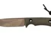 TRC Knives South Pole Apo Finish Green Canvas Micarta, Survivalmesser