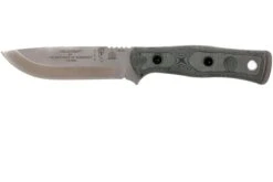 TOPS Knives B.O.B. Fieldcraft 154CM Graues/schwarzes Micarta BROS-154-BLM