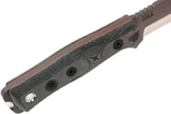 TOPS Knives B.O.B. Fieldcraft 154CM Graues/schwarzes Micarta BROS-154-BLM -Böker || Spyderco || Cold Steel Verkaufsgeschäft TK BROS 154 BLM 06 tops knives tk bros 154 blm 06