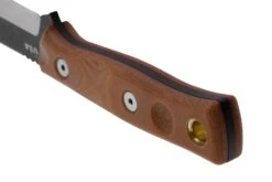 TOPS Knives TOPS Fieldcraft 3.5 Mini BROS 90 Degree Spine, Firesteel, Brown Micarta MBROS-01-SF Bushcraftmesser -Böker || Spyderco || Cold Steel Verkaufsgeschäft TK MBROS 01 SF 04 tops