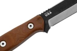 TOPS Knives TOPS Fieldcraft 3.5 Mini BROS 90 Degree Spine, Firesteel, Brown Micarta MBROS-01-SF Bushcraftmesser -Böker || Spyderco || Cold Steel Verkaufsgeschäft TK MBROS 01 SF 05 tops