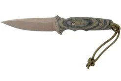 Spartan Blades Harsey TT Tactical Trout, FDE/CAMO W/Kydex TAN, Feststehendes Messer