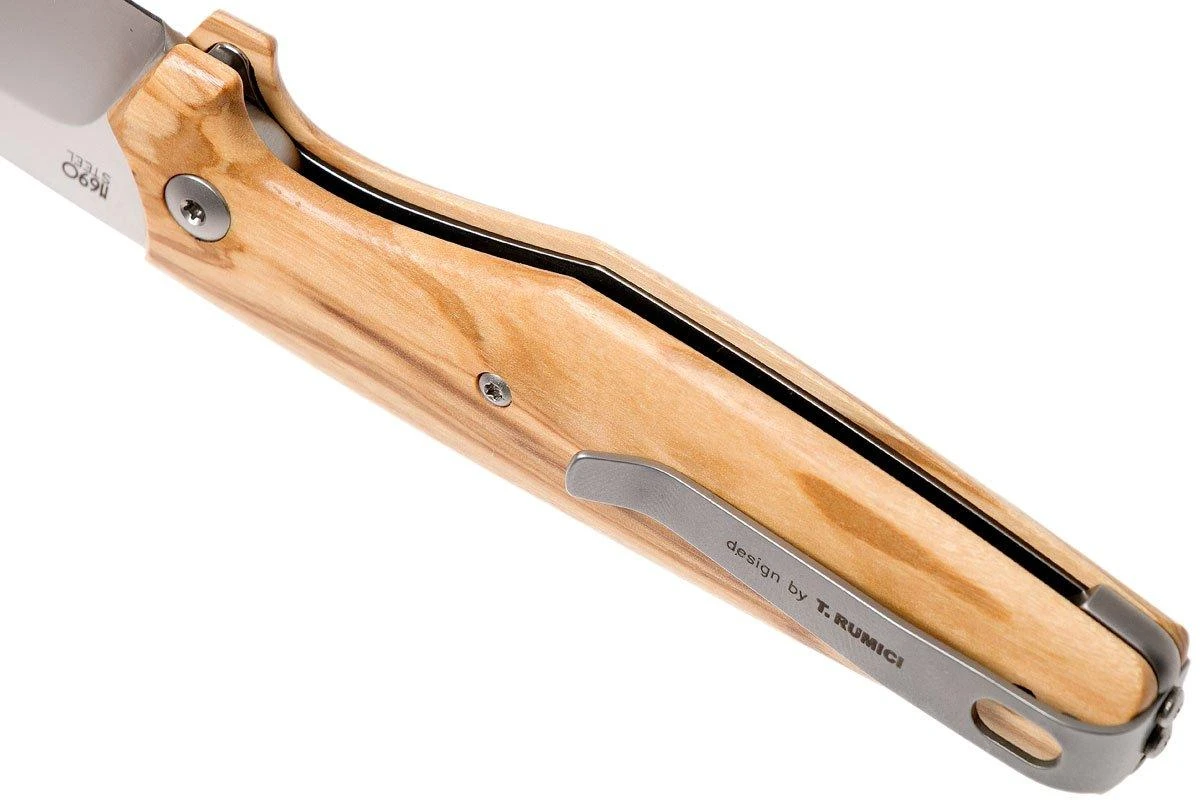 Viper Dan 2 5930UL Olivenholz, N690, Sheepfoot 5 Viper Dan 2 5930UL Olivenholz, N690, Sheepfoot – Bild 5