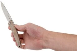 Viper Key V5976CN Natural Canvas Micarta Taschenmesser, Jesper Voxnaes Design -Böker || Spyderco || Cold Steel Verkaufsgeschäft VPV5976CN 08 viper