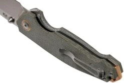 Viper Katla V5982CG Stonewashed, Grünes Micarta Taschenmesser, Jesper Voxnaes Design -Böker || Spyderco || Cold Steel Verkaufsgeschäft VPV5982CG 05 viper