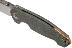 Viper Katla V5982CG Stonewashed, Grünes Micarta Taschenmesser, Jesper Voxnaes Design -Böker || Spyderco || Cold Steel Verkaufsgeschäft VPV5982CG 07 viper