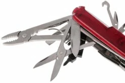 Victorinox CyberTool Mit 34 Funktionen, Rot Transparent -Böker || Spyderco || Cold Steel Verkaufsgeschäft VT1 7725 T 04 victorinox cybertool 34 rood vt1 7725 t d4