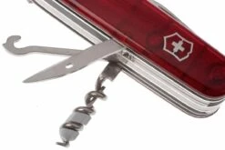 Victorinox CyberTool Mit 34 Funktionen, Rot Transparent -Böker || Spyderco || Cold Steel Verkaufsgeschäft VT1 7725 T 06 victorinox cybertool 34 rood vt1 7725 t d6