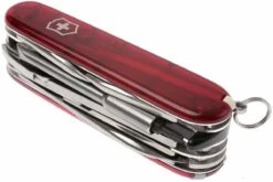 Victorinox CyberTool Mit 34 Funktionen, Rot Transparent -Böker || Spyderco || Cold Steel Verkaufsgeschäft VT1 7725 T 08 victorinox cybertool 34 rood vt1 7725 t d8